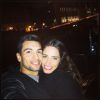 Chiara Picone et Javier Pastore - Photo publiée sur le compte Instagram de Chiara Picone le 24 octobre 2014