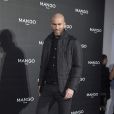 Zinédine Zidane, nouvelle égérie de la marque Mango, lors de son arrivée à la présentation de la nouvelle campagne de pub de la marque à Madrid, le 19 janvier 2015
