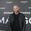 Zinédine Zidane, nouvelle égérie de la marque Mango, à Madrid, le 19 janvier 2015