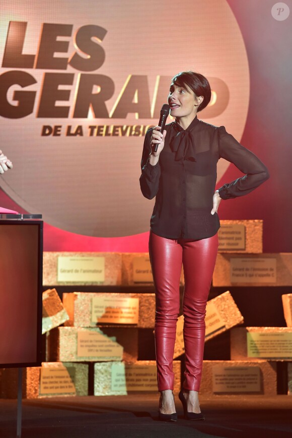 Alessandra Sublet - 9e cérémonie des Gérard de la Télévision au théâtre Daunou à Paris, le 19 janvier 2015.