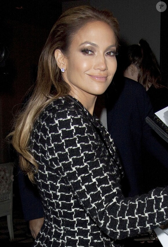 Jennifer Lopez arrive sur le plateau de l'émission "The Daily Show with Jon Stewart" à New York, le 20 janvier 2015.  