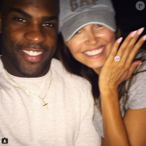 DeMarco Murray et Heidi Mueller - photo publiée sur le compte Instagram de la jeune femme le 20 janvier 2014