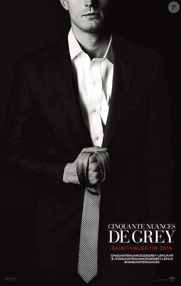 Une nouvelle affiche de Fifty Shades of Grey avec Jamie Dornan.