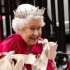 La reine Elizabeth II lors du service de l'Ordre de Bath le 9 mai 2014 à l'abbaye de Westminster.