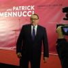 Le candidat PS, Patrick Mennucci s'adresse à la presse après les résultats du 1er tour des élections municipales à Marseille le 23 mars 2014. 
