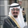 Le roi Abdallah d'Arabie saoudite le 21 juin 2007 à l'Elysée, à Paris