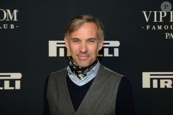 Paul Belmondo - Soirée de présentation du calendrier Pirelli 2015 au VIP Room à Paris, le 22 janvier 2015.