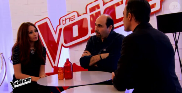 Hiba Tawaji dans The Voice 2015 sur TF1, le samedi 24 janvier 2015