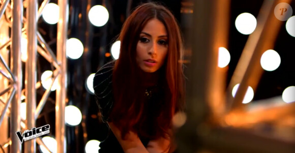 Hiba Tawaji dans The Voice 2015 sur TF1, le samedi 24 janvier 2015
