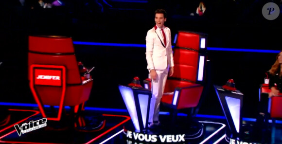 Hiba Tawaji dans The Voice 2015 sur TF1, le samedi 24 janvier 2015