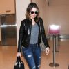 Mandy Moore arrive à l' aéroport à Los Angeles Le 26 septembre 2014 