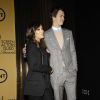 Eva Longoria et Ansel Elgort lors de la conférence de presse pour annoncer les nominations lors des 21èmes "Annual Screen Actors Guild Awards" à West Hollywood, le 10 décembre 2014.  