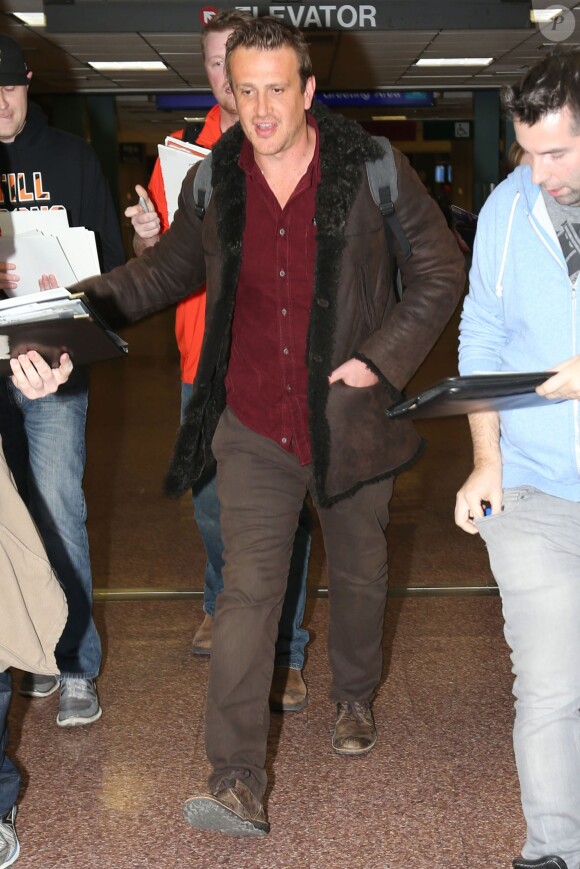 Jason Segel arrive au festival du film "2015 Sundance" à Park City dans l'Utah, le 22 janvier dernier