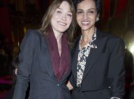 Carla Bruni-Sarkozy et Farida Khelfa: Moment mode entre sourires et jolies robes