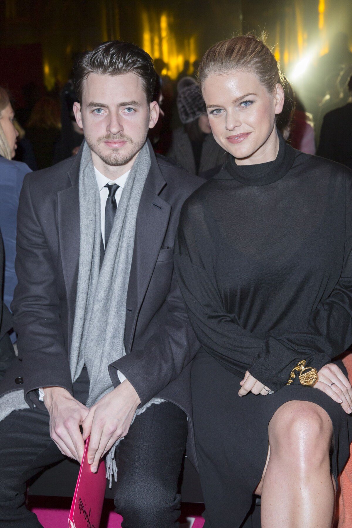 Photo : Alice Eve et son mari Alex Cowper-Smith - People au défilé de