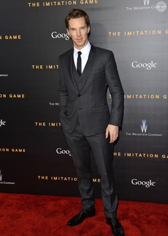 Benedict Cumberbatch - Avant-première du film "The Imitation Game" au Ziegfeld Theater à New York. Le 17 novembre 2014
