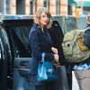 Taylor Swift rentre chez elle à New York, le 16 janvier dernier