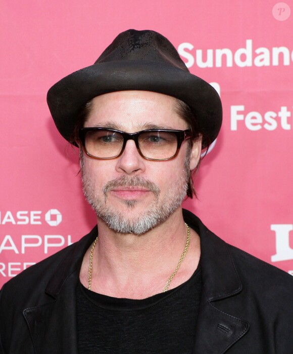 Brad Pitt au Sundance Film Festival à Park City, le 23 janvier 2015.