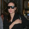 Angelina Jolie au LAX de Los Angeles, le 27 janvier 2015.