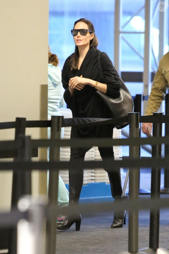 Angelina Jolie à Los Angeles, le 23 janvier 2015.