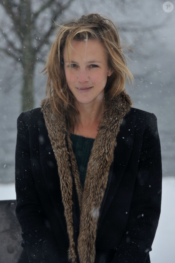 Marie Kremer au photocall du jury pour le 22e Festival International du Film Fantastique de Gérardmer, le 29 janvier 2015.