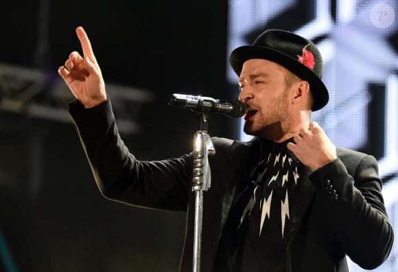 Justin Timberlake en concert à Rabat, le 30 mai 2014.