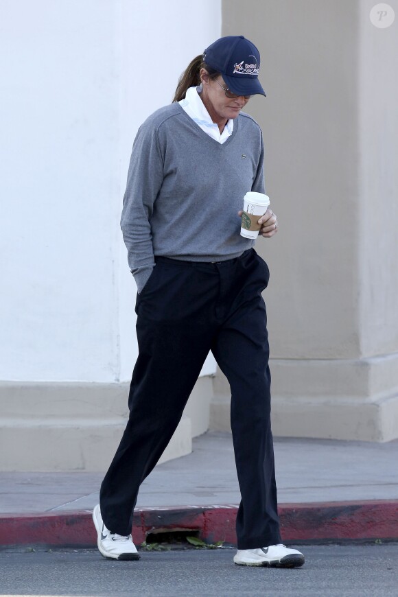 Bruce Jenner dans les rues de Los Angeles, le 14 janvier 2015