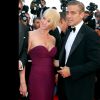 George Clooney et Ellen Barkin à Cannes le 24 mai 2007.