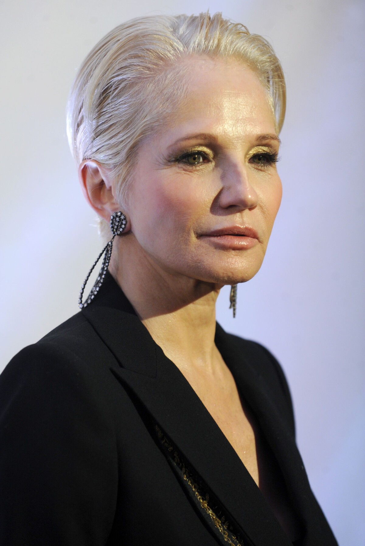 Photo : Ellen Barkin à New York le 20 janvier 2015. - Purepeople