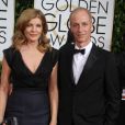  Rene Russo et son mari Dan Gilroy - La 72e c&eacute;r&eacute;monie annuelle des Golden Globe Awards &agrave; Beverly Hills, le 11 janvier 2015. 