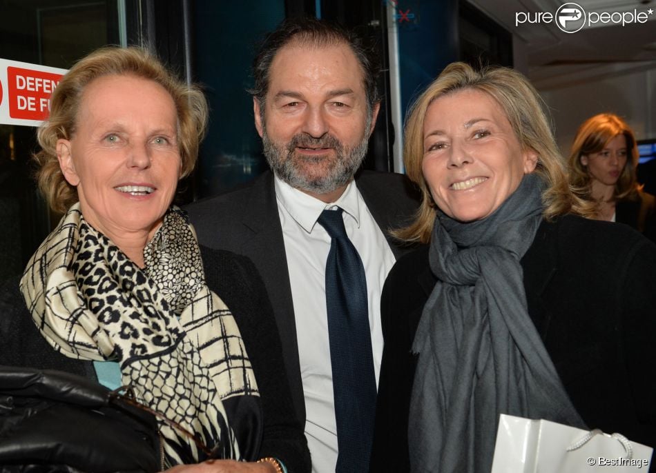 Exclusif - Christine Ockrent, Denis Olivennes et Claire Chazal participent à la journée spéciale des 60 ans de la radio Europe 1 à Paris, le 4 février 2015.