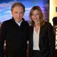 Exclusif - Michel Drucker et Wendy Bouchard participent à la journée spéciale des 60 ans de la radio Europe 1 à Paris, le 4 février 2015.