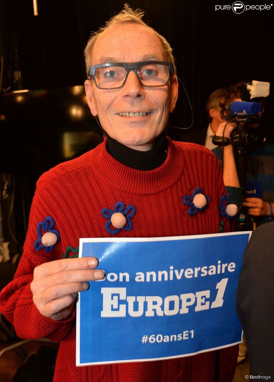 Exclusif - Alain Maneval participe à la journée spéciale des 60 ans de la radio Europe 1 à Paris, le 4 février 2015.