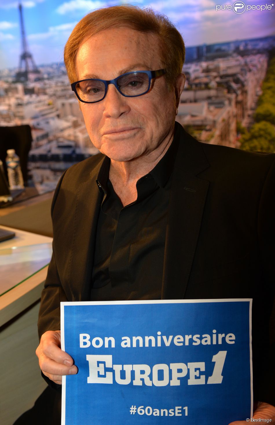 Exclusif - Orlando participe à la journée spéciale des 60 ans de la radio Europe 1 à Paris, le 4 février 2015.