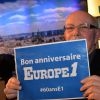 Exclusif - Jean-François Kahn participe à la journée spéciale des 60 ans de la radio Europe 1 à Paris, le 4 février 2015.