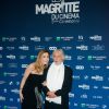 Julie Gayet et Pierre Richard (Magritte d'Honneur) - Cérémonie des Magritte du cinéma à Bruxelles le 7 février 2015