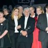 Guests, Julie Gayet, Philippe Geluck, Pierre Richard (Magritte d'Honneur), Thierry Lhermitte, Natacha Régnier - Cérémonie des Magritte du cinéma à Bruxelles le 7 février 2015