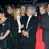 Julie Gayet, Philippe Geluck, Pierre Richard (Magritte d'Honneur), Thierry Lhermitte, Natacha Régnier - Cérémonie des Magritte du cinéma à Bruxelles le 7 février 2015