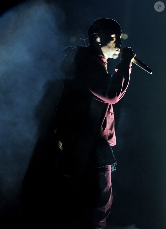 Kanye West interprète "Only One" lors des 57e Grammy Awards au Staples Center. Los Angeles, le 8 février 2015.