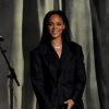 Rihanna interprète "FourFiveSeconds" lors des 57e Grammy Awards au Staples Center. Los Angeles, le 8 février 2015.