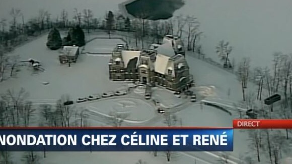 Céline Dion : Son sublime manoir de 25 millions de dollars inondé !