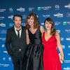 Nicolas Bedos, Doria Tillier et Tania Garbarski lors de la 5e de la cérémonie des Magritte du cinéma belge à Bruxelles le 7 février 2015