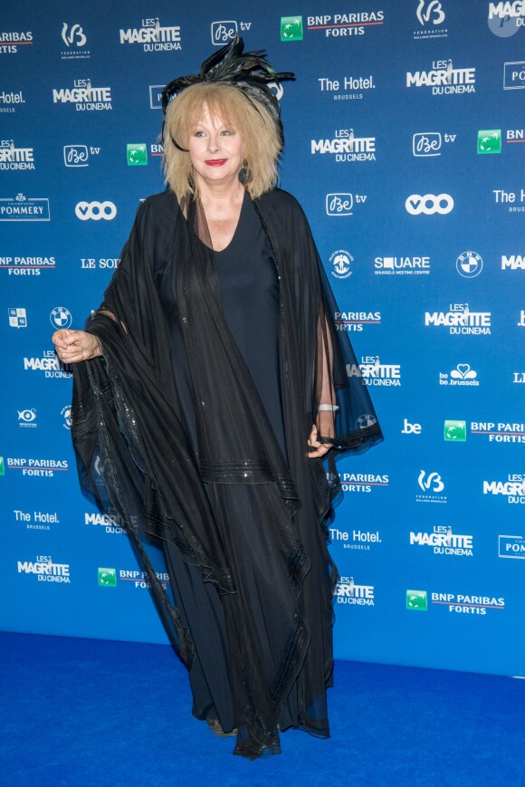 Yolande Moreau lors de la 5e de la cérémonie des Magritte du cinéma belge à Bruxelles le 7 février 2015