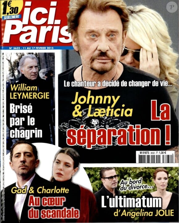 Magazine Ici Paris, en kiosques le 11 février 2015.