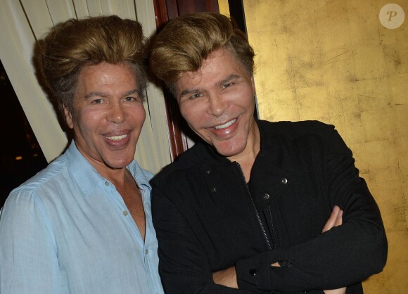 Igor et Grichka Bogdanov - 37e Cocktail des écrivains dans les salon du Fouquet's à Paris le 27 novembre 2014.