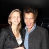 Exclusif - Igor Bogdanoff et sa femme Amélie de Bourbon Parme - Steevy Boulay fête son 34e anniversaire dans le bar restaurant le "Who's" dans le Marais à Paris le 19 février 2014.