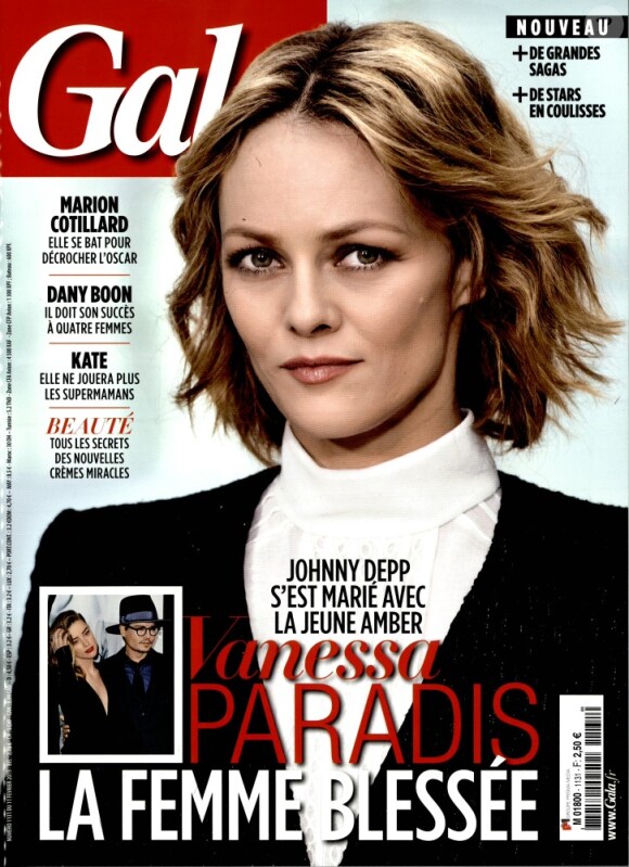 Couverture du magazine Gala, numéro du 11 février 2015.