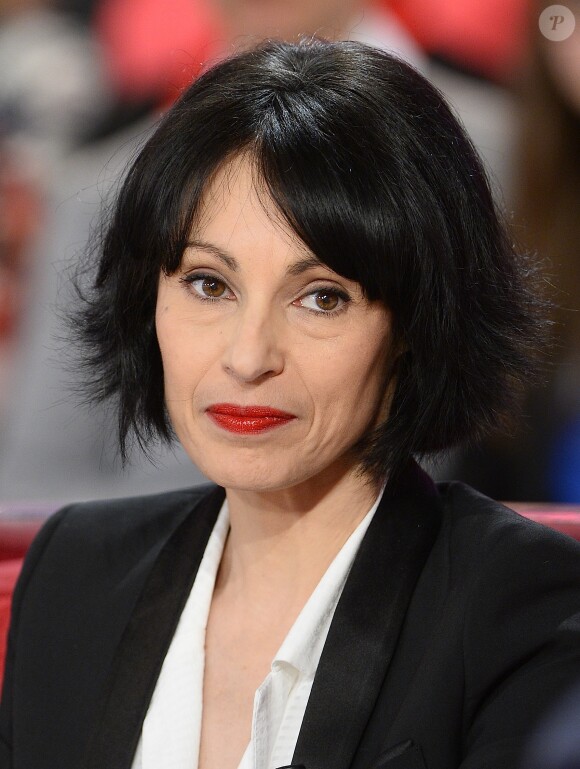 Marie-Claude Pietragalla - Enregistrement de l'émission "Vivement Dimanche" à Paris le 11 Fevrier 2015. L'émission sera diffusée le 15 Fevrier.