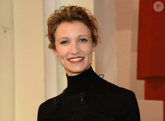 Alexandra Lamy - Enregistrement de l'émission "Vivement Dimanche" à Paris le 11 Fevrier 2015. L'émission sera diffusée le 15 Fevrier.