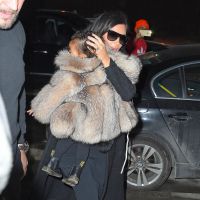 Kim Kardashian reine du nu, sa fille North couverte de fourrure